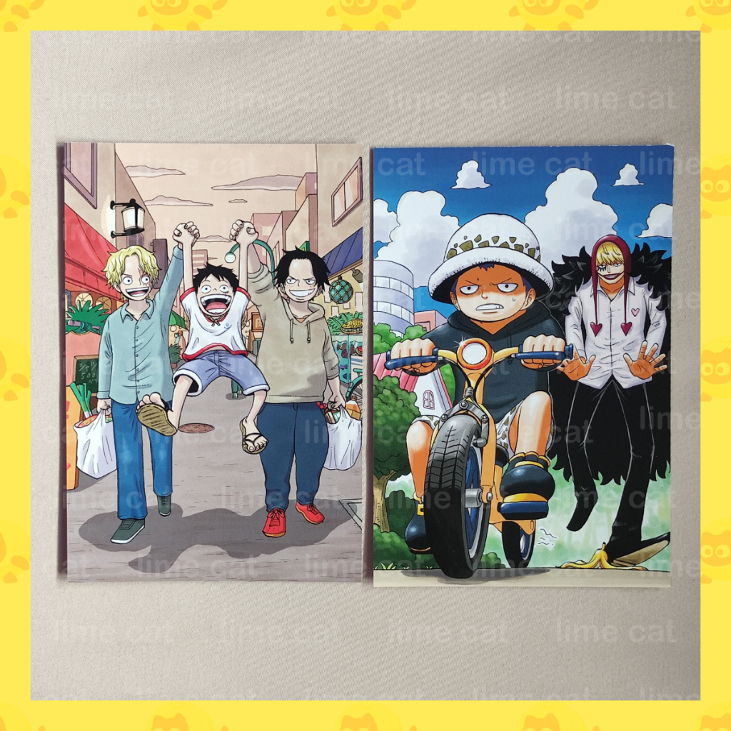 [พร้อมส่ง] One Piece Postcard ✨ โปสการ์ด วันพีซ จาก ไซเคียวจัมป์เดือนพฤษภาคม 2024 ของแท้💯