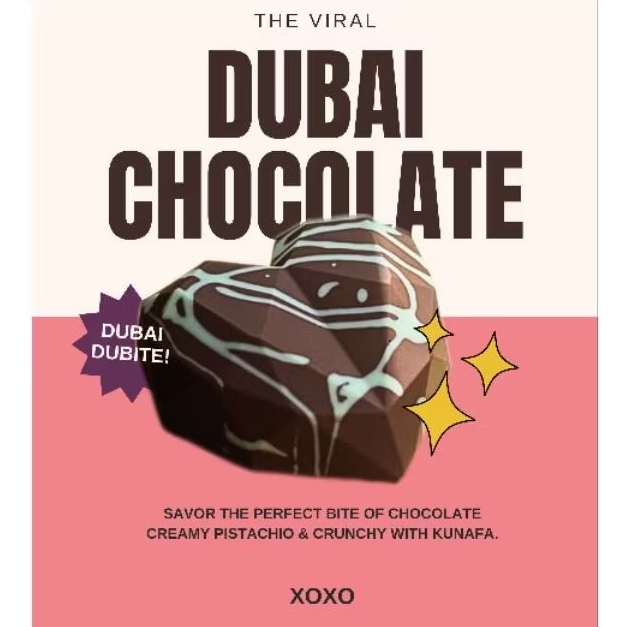 🍫Dubai Dubite!! Dubai chocolate ช็อกโกแลตดูไบ