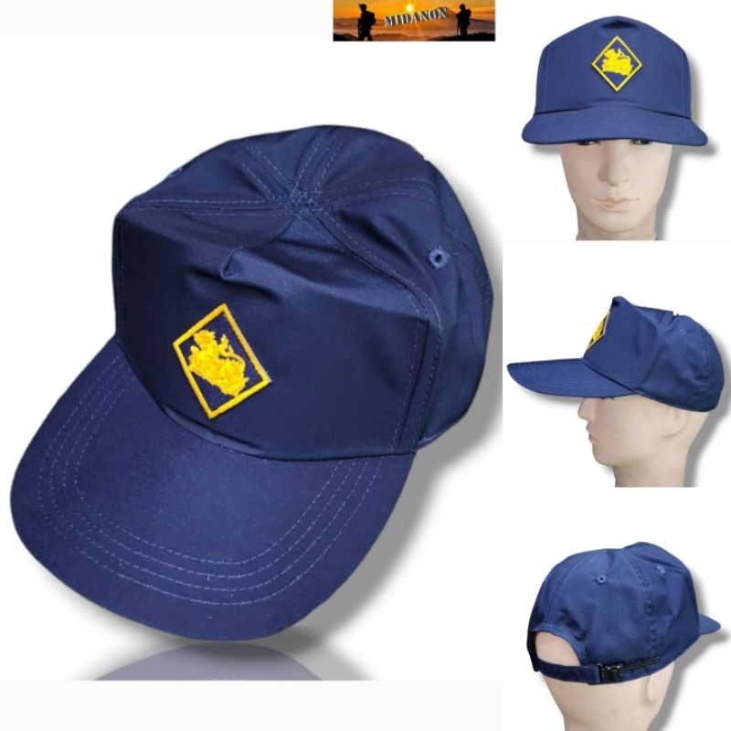 หมวกชรบ  หมวกแก๊ปชรบ หมวกชุดรักษาความปลอดภัยหมู่บ้าน รุ่นก้ามปูปรับได้ กรม