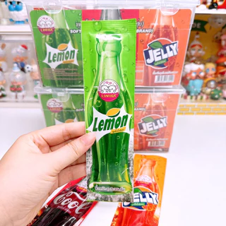 พุดดิ้งน้ำอัดลม 3 รส โค้ก สไปร์ท ส้ม (1 กระเป๋า 30 ชิ้น)