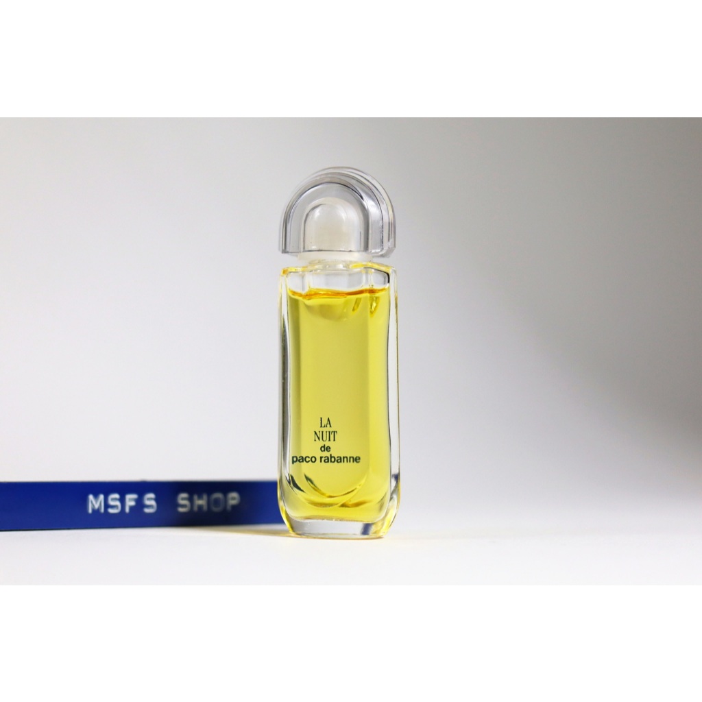 [Vintage] P a c o R a b a n n e La Nuit de Pa co Ra banne EDP 5ml Miniature Splash ขวดจิ๋ว แบบแต้ม -