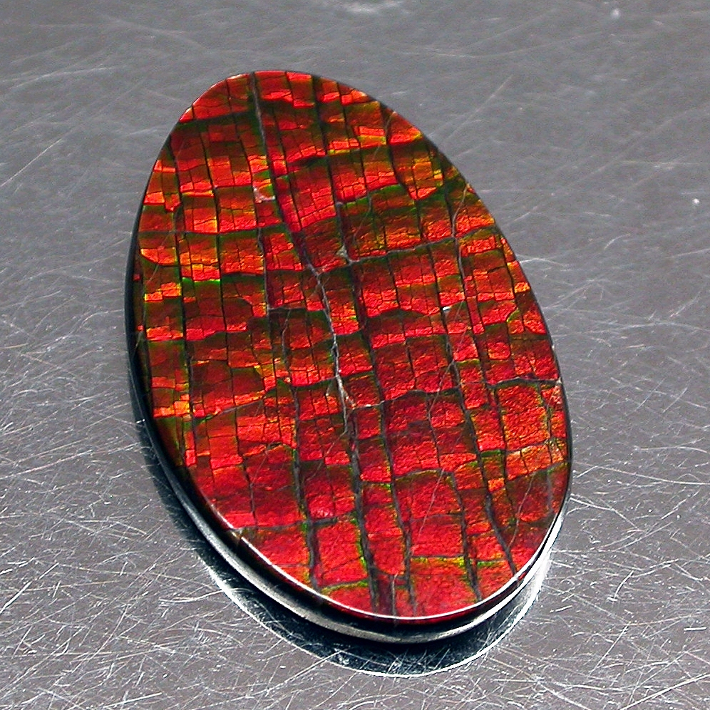 Ammolite แอมโมไลต์ (Ammolite) อัญมณีโลกล้านปีสุดหายาก อัญมณีนำโชค อัญมณีสะสม