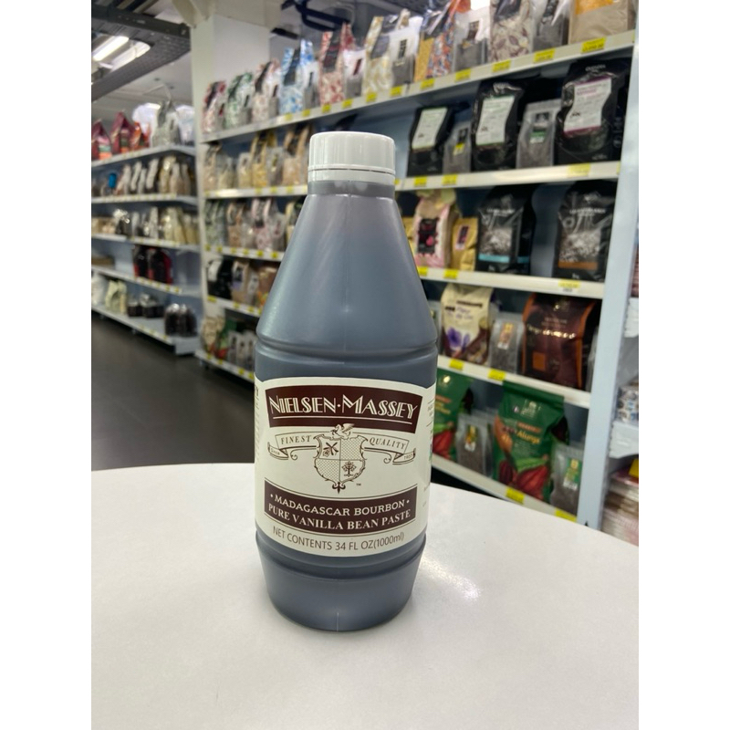 Nielsen Massey Madagascar Bourbon Pure Vanilla Bean Paste ขนาด1000ml*Lotใหม่ DEC/2027
