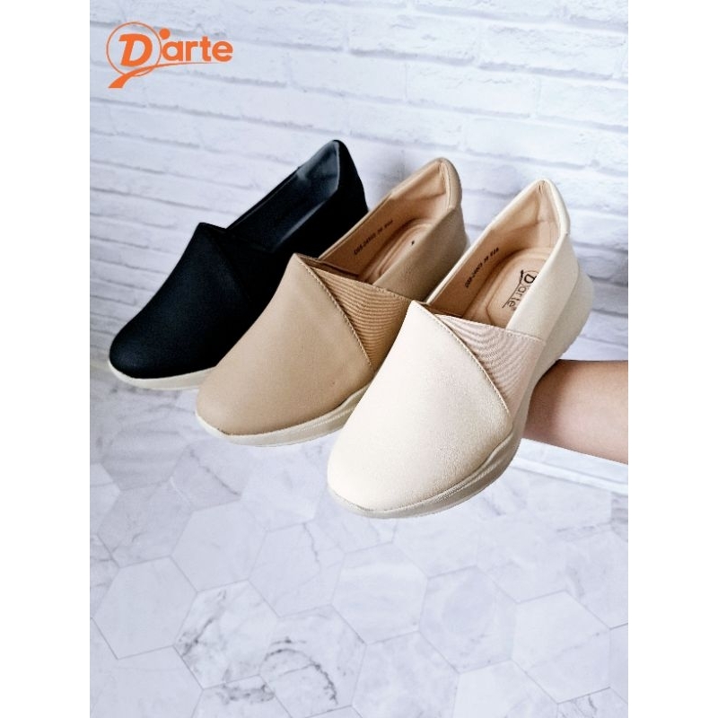 [พร้อมส่ง] ดาร์เต้ แท้ % รองเท้าหนัง สลิปออน SLIP ON นุ่มซัพพอร์ตเท้า รหัส D55-24503