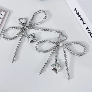 พร้อมส่ง YS250 พวงกุญแจ โบว์น่ารักๆ ห้อยกุญแจ สไตล์เกาหลี ของขวัญวันเกิด