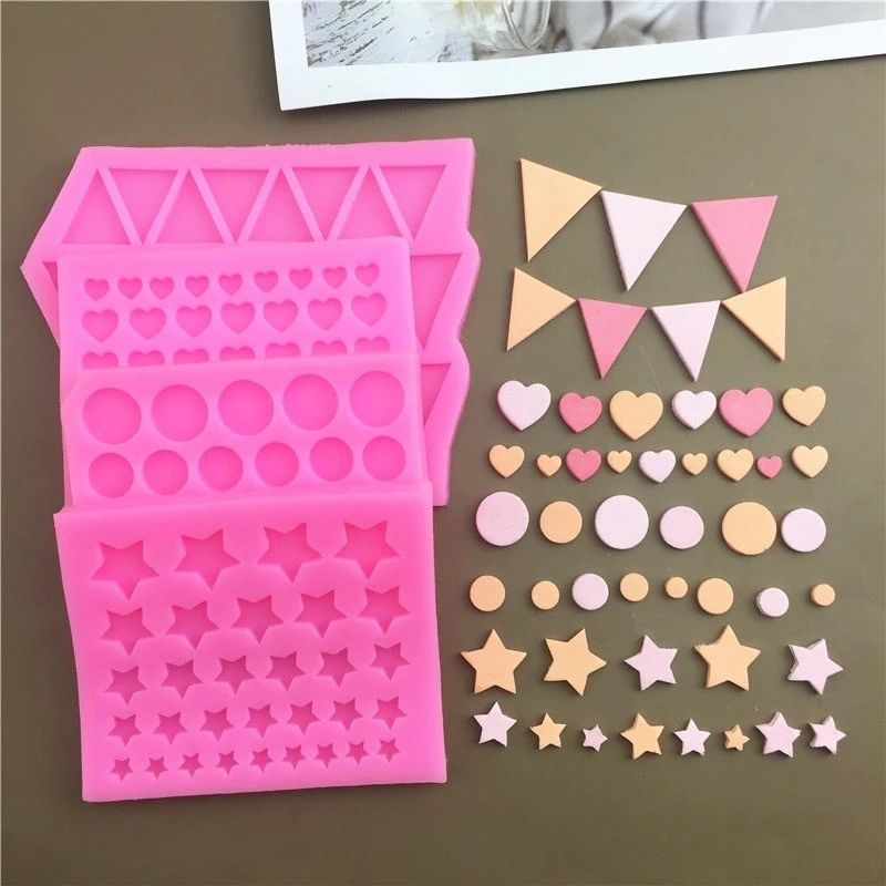 พิมพ์ซิลิโคน  ธีมธง-หัวใจ-ดาว-วงกลม