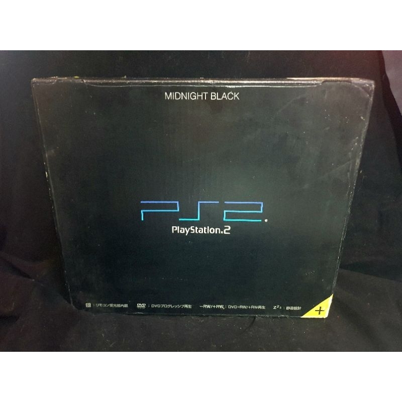 playstation 2 scph-50000nb midnight black (ps2 midnight black ) งานกล่อง ของแท้ สภาพสวย