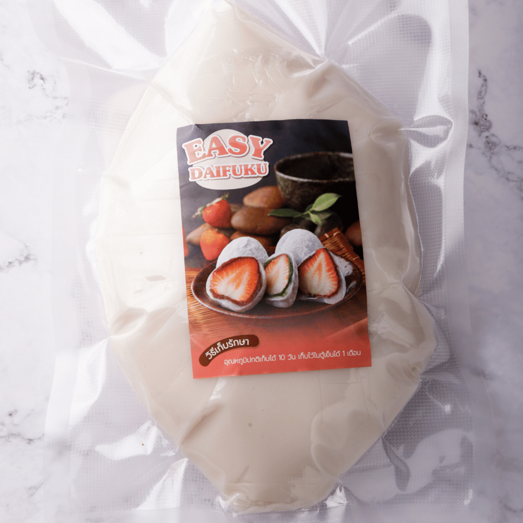 แป้งไดฟูกุสำเร็จรูป(วนิลา) 1kg ปั้นง่าย ไม่แข็ง