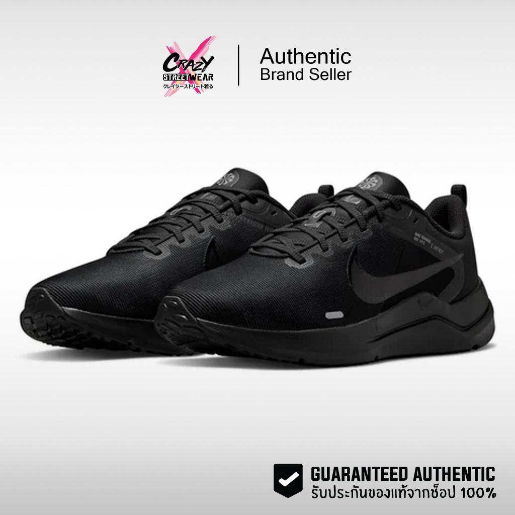 Nike Downshifter 12 (DD9293-002) สินค้าลิขสิทธิ์แท้ Nike รองเท้าผู้ชาย รองเท้าผ้าใบ
