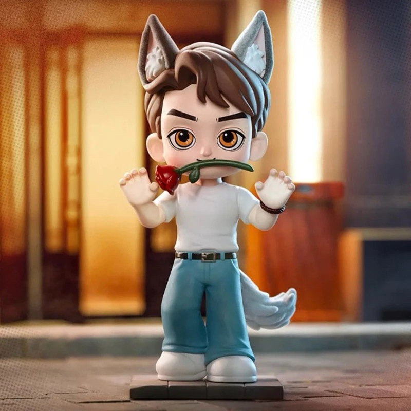 (ระบุตัว) Pop Mart x Jackson Wang เช็คการ์ด ไม่แกะซอง รับประกันของแท้100%