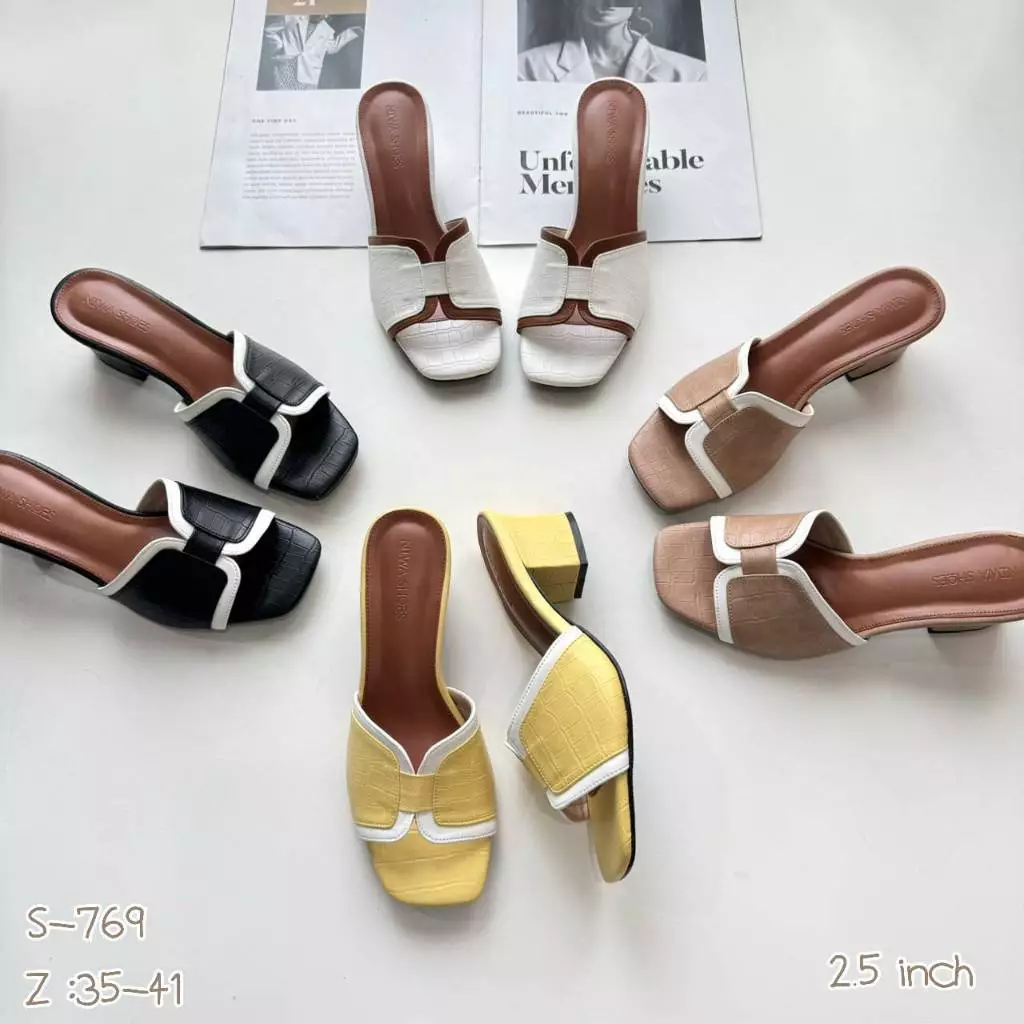 รองเท้าแฟชั่น new collection กรี๊ดดดด สวยอะไรขนาดนี้ แซ่บแบบผู้ดี OD-14