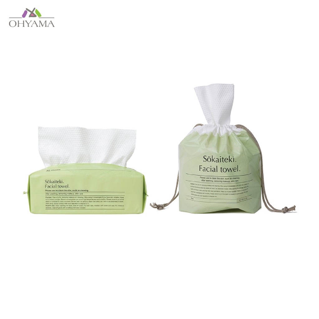 SOKAITEKI FACIAL TOWEL โซไคเทกิ กระดาษซับหน้าอเนกประสงค์