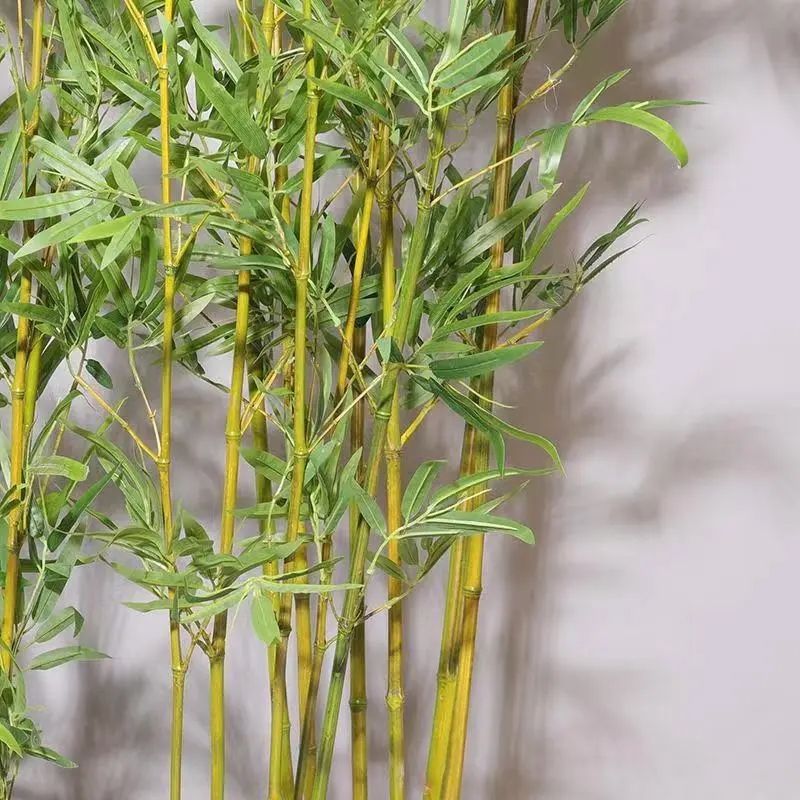 ต้นโอลีฟ ต้นไผ่ปลอม ต้นไผ่ จําลองพืช ต้นมะกอกปลอม ความจำลอง99%พร้อมกระถาง ของแต่งบ้าน ต้นไม้ปลอมใหญ่ - รูปที่ 5