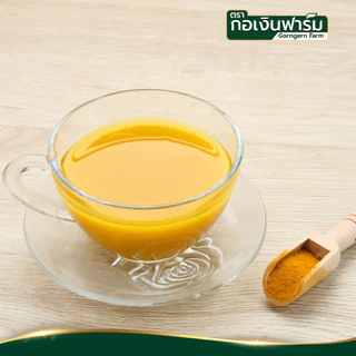 ขมิ้นผง ตรา กอเงินฟาร์ม (TURMERIC POWDER Gorngernfarm Brand) ประกอบอาหาร ชา เครื่องเทศ สมุนไพร