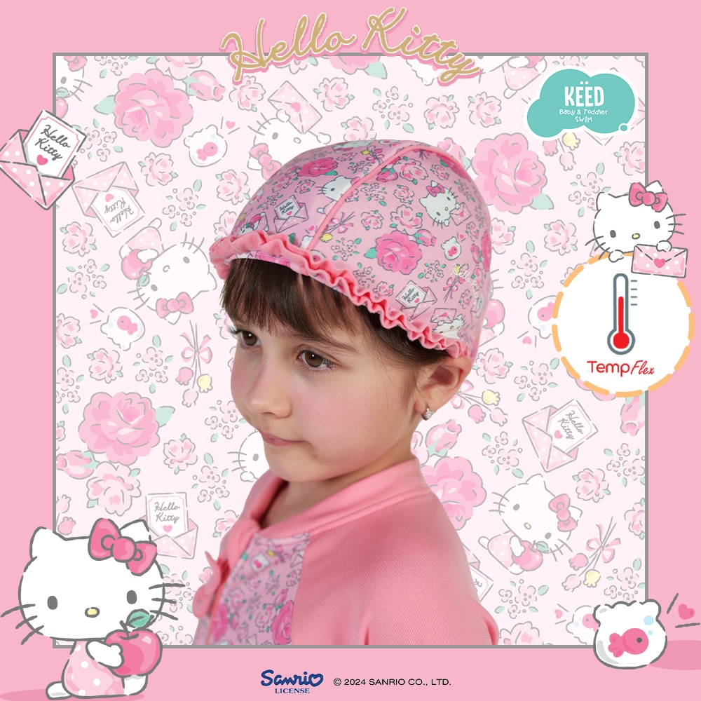 KEED X HELLO KITTY หมวกว่ายน้ำ TEMPFLEX *102KT*