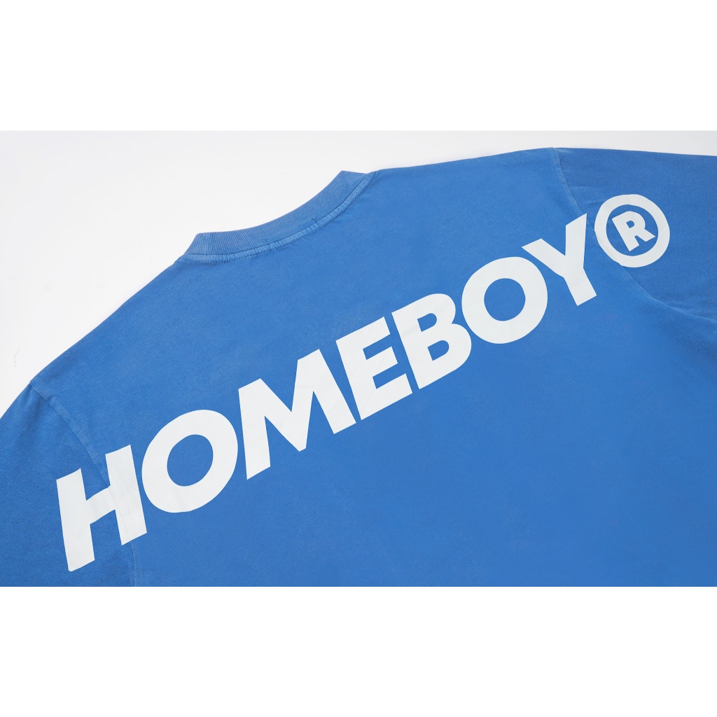 ❗️[ส่งเร็ว กทม. 1 วัน]❗️HOMEBOY เสื้อยืดผ้าฟอก UNISEX รุ่น HB.OVER.LOGO