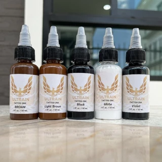 สีสัก สีสักUltrain ink. ขนาด 10-30ml.