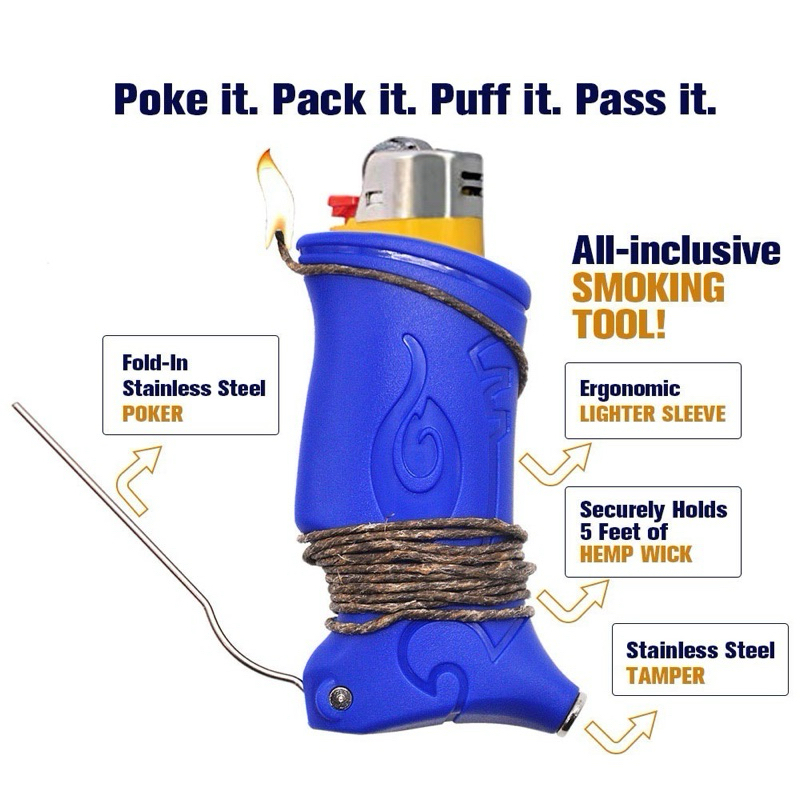 Toker Poker Lighter Sleeve 3 in 1 Ultimate 420 smоking accessory