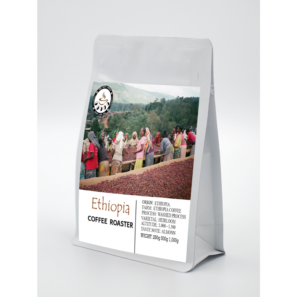 The Best Coffee เมล็ดกาแฟคั่ว Ethiopia✖️ Thai ✖️Costa Rica อราบิก้า100%