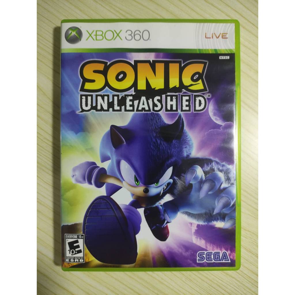 (มือ2) Xbox​ 360​ -​ Sonic Unleashed​ (ntsc)**เล่น X360 ได้ทุกโซน &  เครื่อง Xbox one / series X