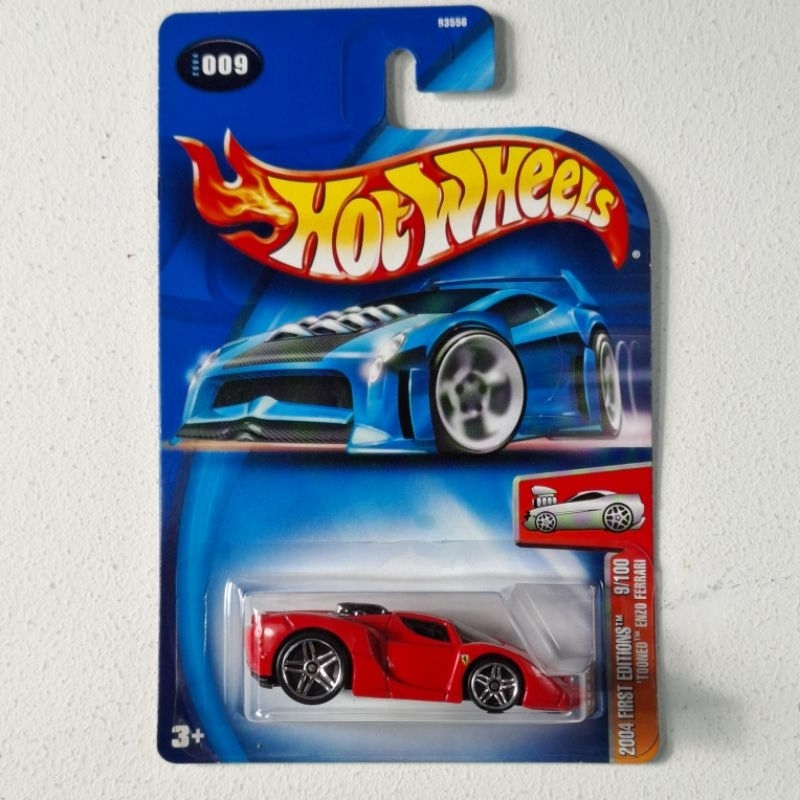 Hot wheels Ferrari 2004 First edition tooned enzo Ferrari สเกล 1/64
