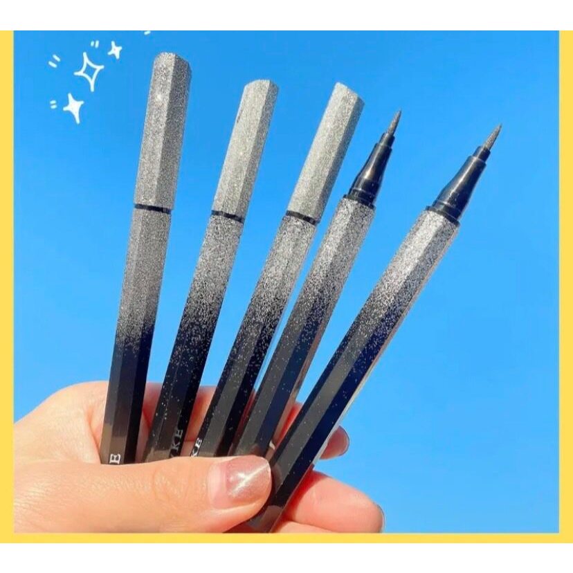 SUAKE อายไลเนอร์หัวขนาดเล็ก เขียนง่าย เส้นคม กันน้ำ ติดทน ไม่แพนด้า Suake Eyeliner