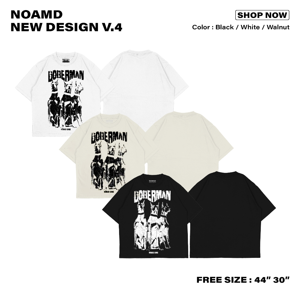 แขนสั้นคอกลมสตรีม nomad v.4 DOBER