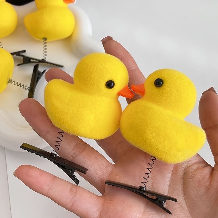 [พร้อมส่งจากกรุงเทพ] กิ๊บเป็ด กิ๊บรูปเป็ด กิ๊บแฟนซี กิ๊บติดผม ที่ติดผม พร็อพถ่ายภาพ กิ๊บน่ารัก