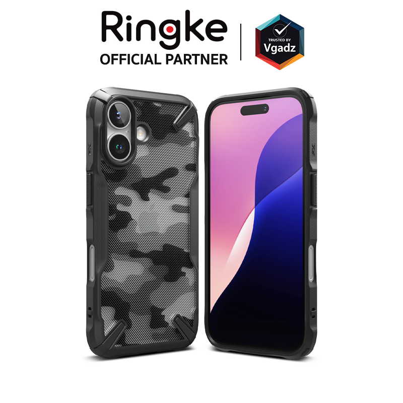 Ringke เคสสำหรับ iPhone 16 / 16 Plus / 16 Pro / 16 Pro Max รุ่น Fusion X Design