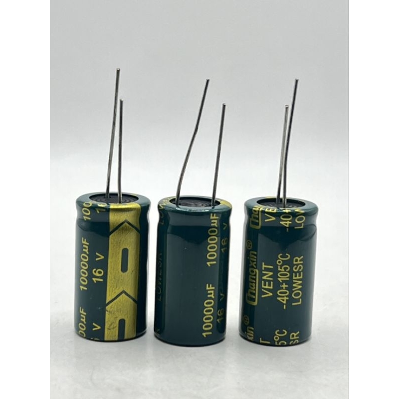 1 ชิ้น คาปา 10000uf  6.3Vคาปาซิเตอร์ คาปาซิเตอร์ 10000uf 6.3V คาปาโมแอมจิ๋ว C คาปาแอมป์จิ๋ว คาปาชิเต
