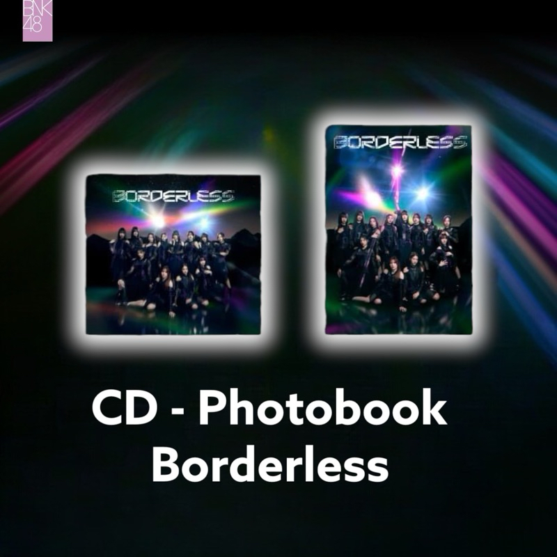 CD photobook Single 17th Borderless BNK48 แท้ 100%