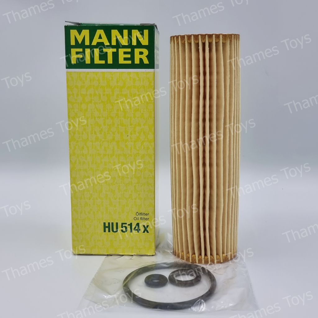 ไส้กรองน้ำมันเครื่องเบ๊นซ์ Mercedes Benz (เครื่อง M.271) W203, W204, W211, W212 ยี่ห้อ MANN HU514x