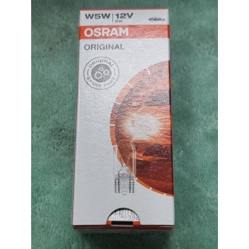 หลอดไฟ OSRAM T10 12V ของแท้