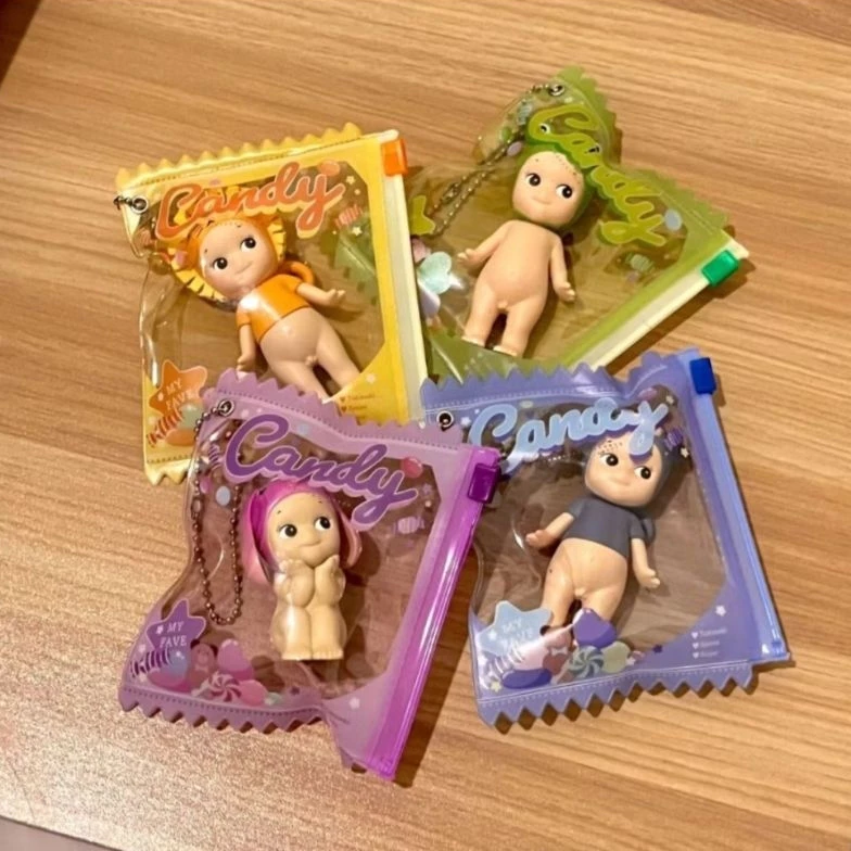 พร้อมส่งจากไทย!!! ซองใส่ Sonny Angel ซองใส่ตุ๊กตา กระเป๋าใส่ตุ๊กตา เป็นพวงกุญแจงานน่ารักสีสันสดใส