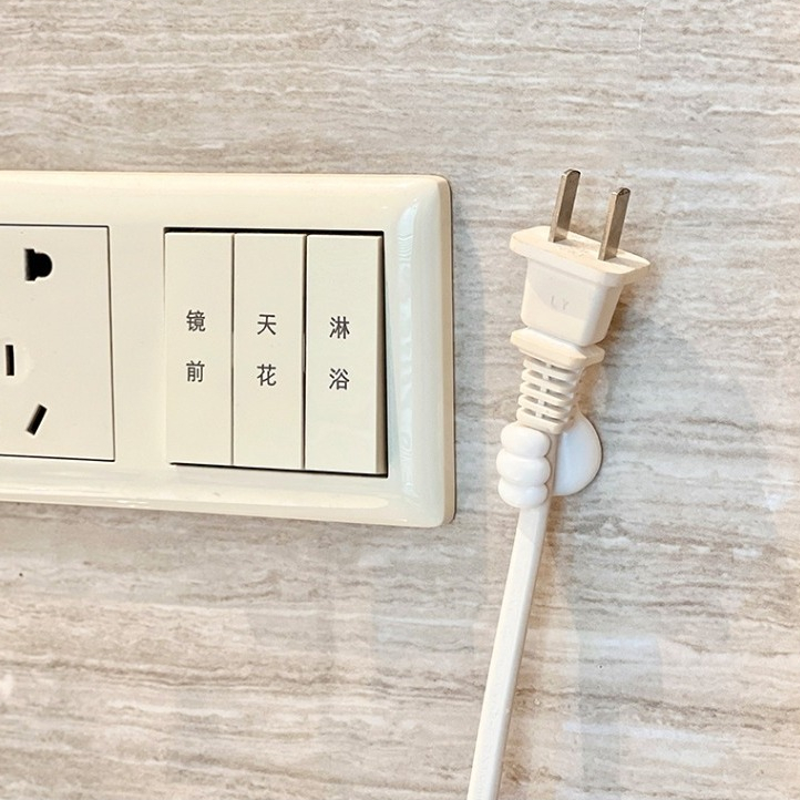 kokorohome ซิลิโคน จัดระเบียบ ที่เก็บสาย ล็อคสายไฟ สายชาร์จ สายหูฟัง เก็บสายคอม ที่เก็บสายไฟ MB067