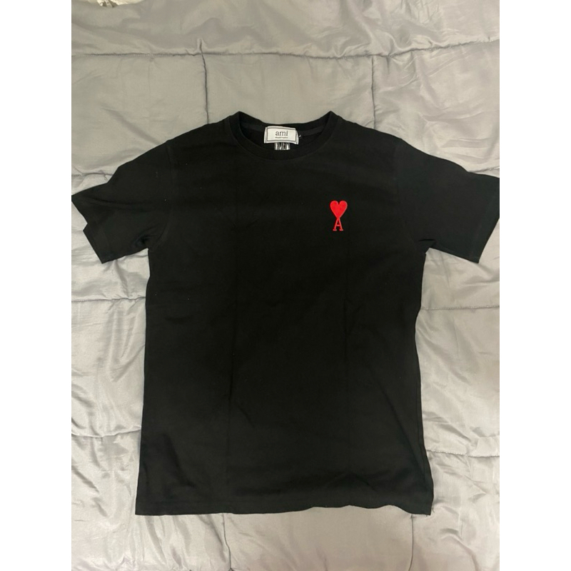เสื้อยืดAmi สีดำ มือสอง ไซส์L