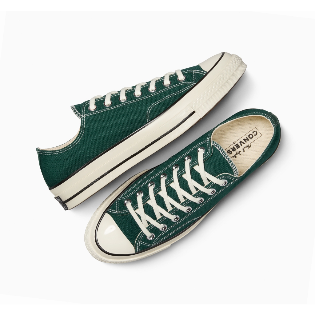 CONVERSE รองเท้า CHUCK 70 SEASONAL COLOR OX GREEN Unisex A09470CU_H4GNXX