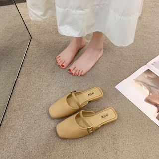 D838 รองเท้าแตะเปิดส้น ยางซิลิโคน น้ำหนักเบาใส่สบาย