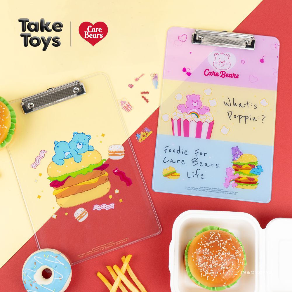Care Bears Foodie Collection Clipboard - คลิปบอร์ดแคร์แบร์