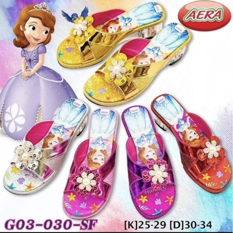 AERA รองเท้าแก้วสวมส้นสูง รุ่น SFG03-30D ราคาถูก