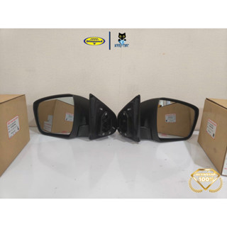 กระจกรถ ISUZU DMAX ปี 2020 - 2024 ธรรมดา ปรับมือ ฝาสีดำ อีซู…