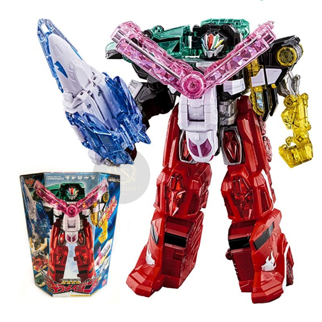 หุ่นยนต์ คิราเมเจอร์ คิราเมจิน Mashin Sentai Kirameiger ( DX KIRAMAZIN ) ของใหม่ ของแท้ Bandai