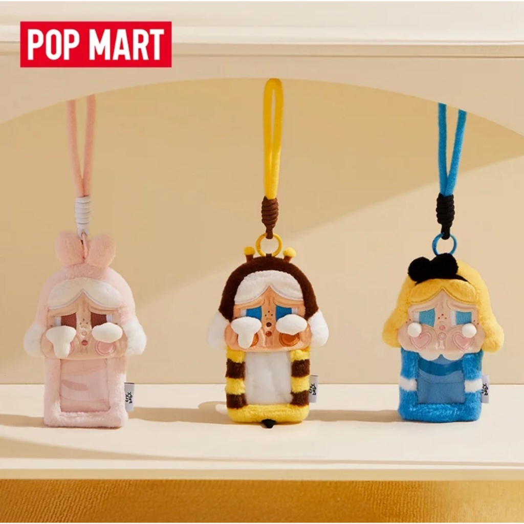 POPMART - ยกกล่อง กล่องสุ่มCrybaby again series-card holders การ์ดโฮลเดอร์ ครายเบบี้ ซีรีย์อเกน คาร์ดโฮลเดอร์ Blind box
