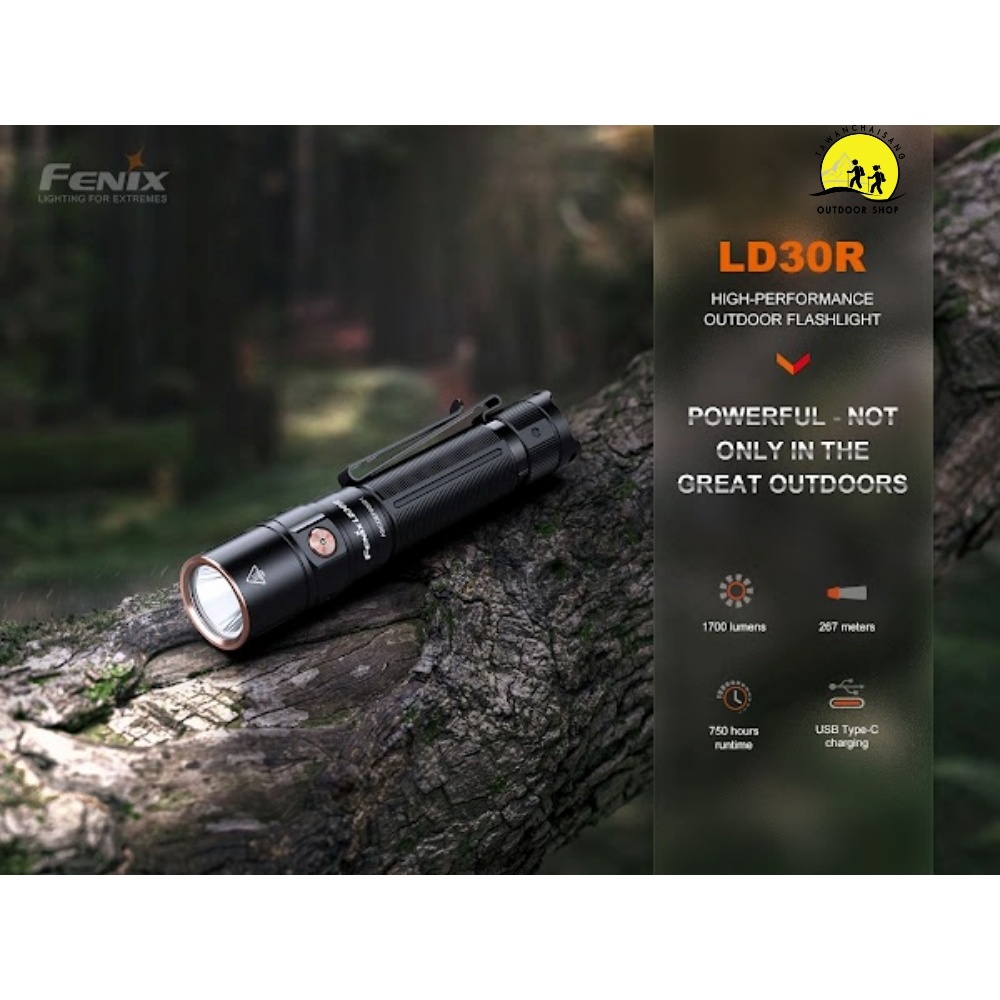 Fenix LD30R ไฟฉายมือถือ