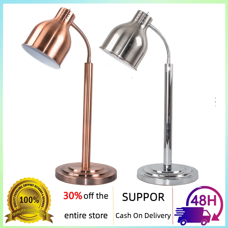 Xinhong Stainless Steel Buffet Food Warmer,โคมไฟสแตนเลสสตีล 250 วัตต์,โคมไฟอุ่นสำหรับร้านอาหาร