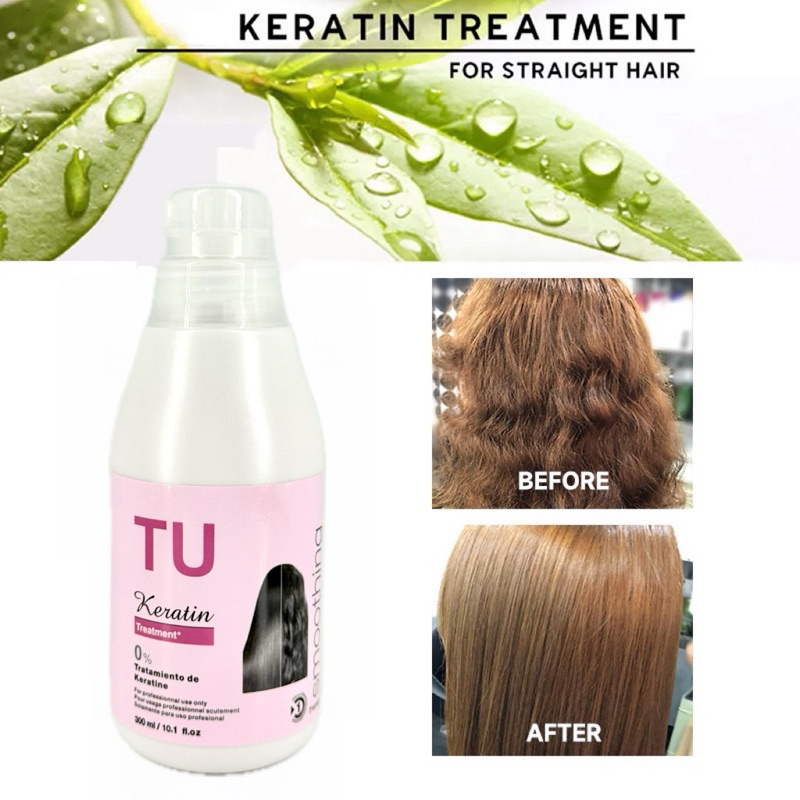 เคบำบัด TU KERATIN ทียูเคราตินบำบัด สูตรไม่มีกลิ่นฉุน