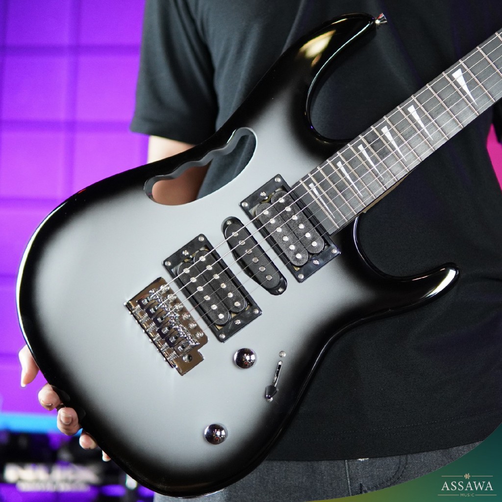 SiamMusic IB-170 กีต้าร์ไฟฟ้า ทรง ibanez พร้อมของแถม Electric guitar