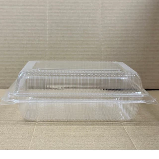 กล่องใสBL-104Aฝาล็อคในตัว กล่องใส่อาหารตามสั่ง ข้าวมันไก่ ข้าวราดเเกง ฝาไม่เป็นไอน้ำ เเพ็ค100ใบ