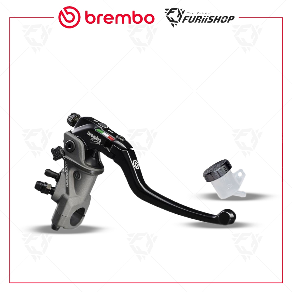 [ ชำระเต็มจำนวน ]ปั๊มเบรก Brembo RCS Corsa Corta 14/15/16/17/19RCS แถมกระปุกน้ำมันสีขาว หรือ สีชา (made in italy) แท้