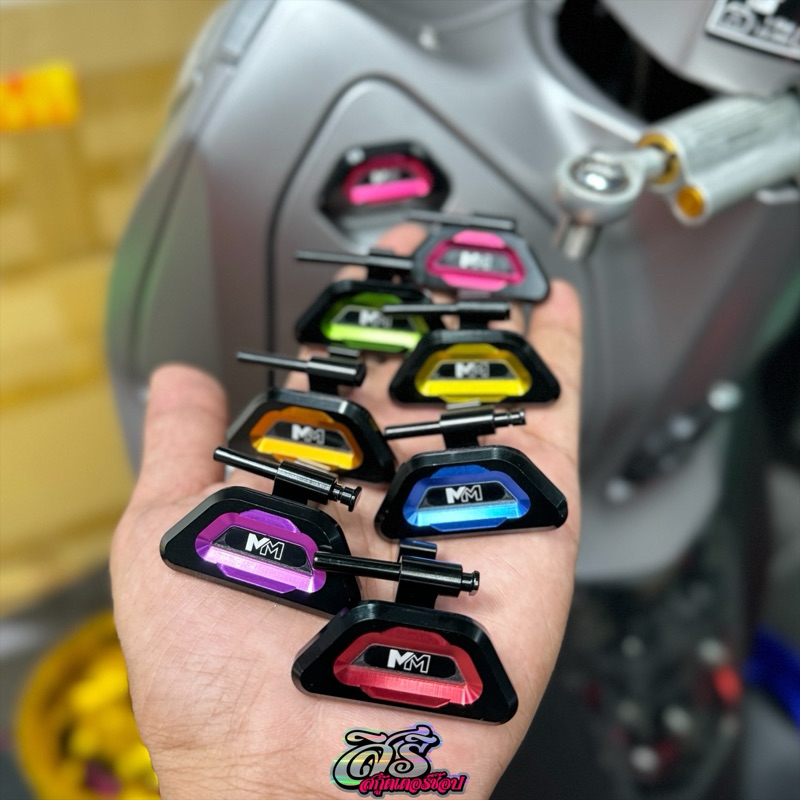 ที่เปิดเกะแต่ง CNC Honda Lead 125 มีหลายสี MM Factory แท้